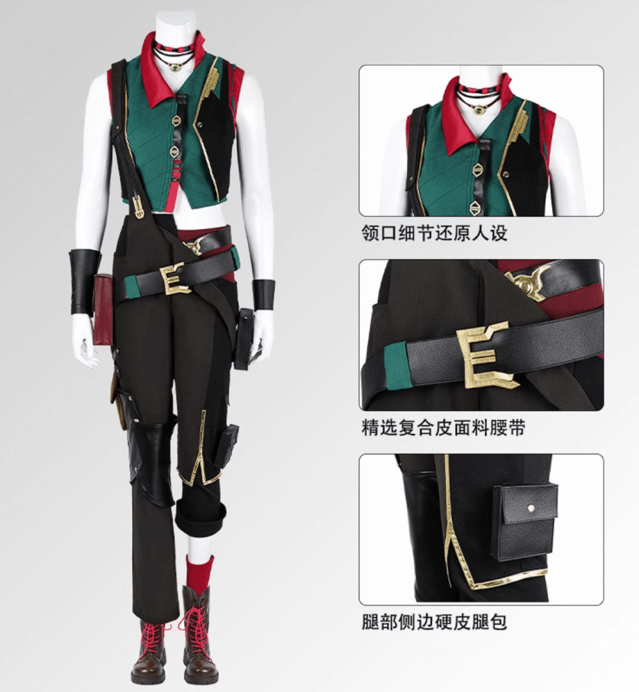 Arcane - Powder Cosplay Costume